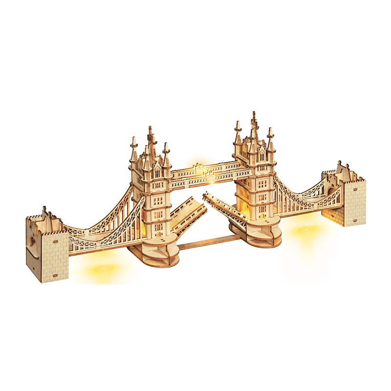 Puente de Londres mini-construcción regalos creativos para desarrollar juguetes intelectuales