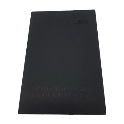 Cuaderno de negocios Diseño simple Soporte de un color Personalizar